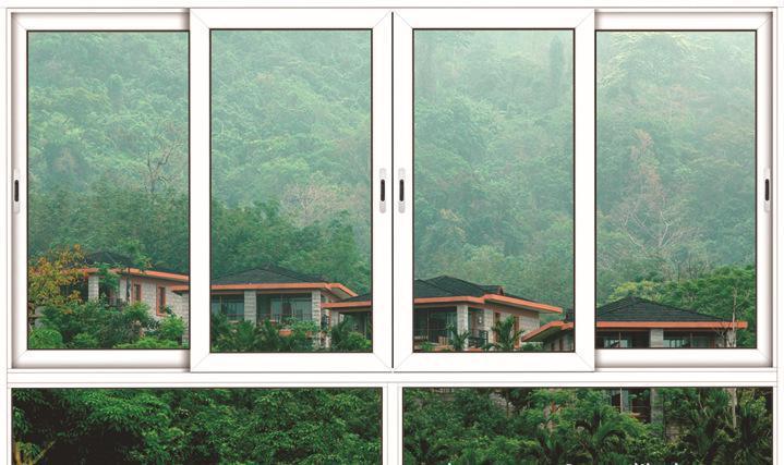 广州市康园环保科技提供的铝合金门窗---80